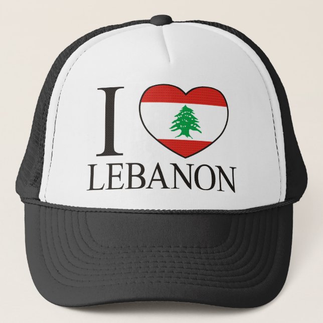 Jag älskar Libanon Keps (Framsida)