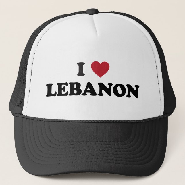 Jag älskar Libanon Keps (Framsida)