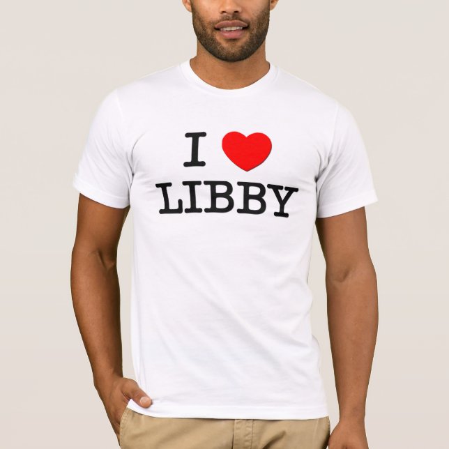 Jag älskar Libby Tröja (Framsida)