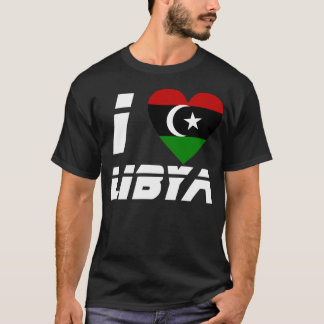 Jag älskar Libyen T Shirt