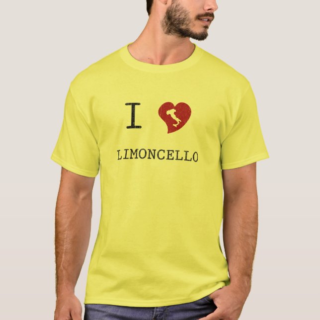 Jag älskar Limoncello Tröja (Framsida)