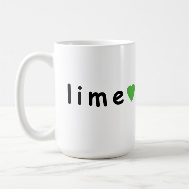 Jag älskar limpa kaffemugg (Vänster)