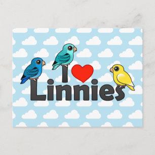 Jag älskar Linnies Vykort