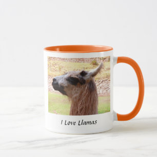 Jag älskar Llamasmuggen Mugg