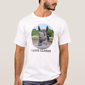 JAG ÄLSKAR LLAMASSKJORTAN TEE SHIRT