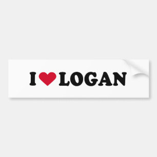 JAG ÄLSKAR LOGAN BILDEKAL