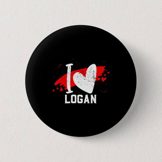 Jag älskar Logan Jag älskar Logan  Knapp (Framsida)