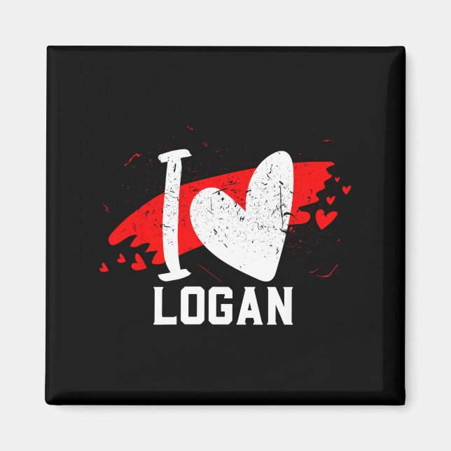 Jag älskar Logan Jag älskar Logan  Magnet (Framsidan)