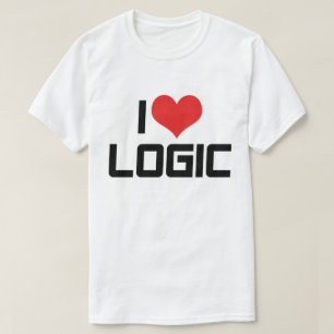 Jag älskar logik T-shirt