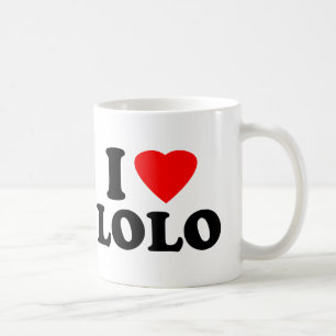 Jag älskar Lolo Kaffemugg
