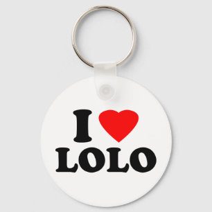 Jag älskar Lolo Nyckelring