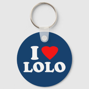 Jag älskar Lolo Nyckelring