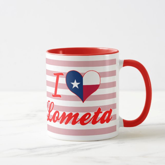 Jag älskar Lometa, Texas Mugg (Höger)