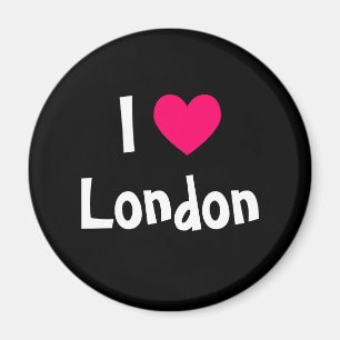 Jag älskar London Magnet