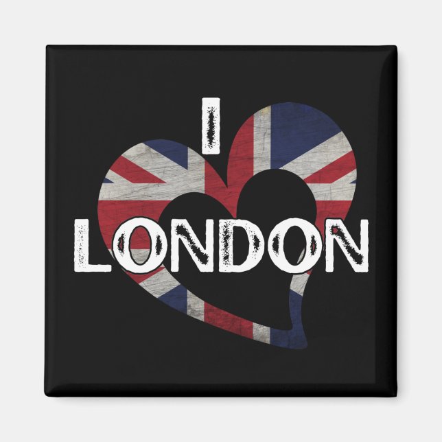 JAG ÄLSKAR LONDON MAGNET (Framsidan)