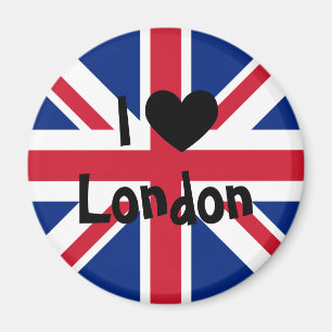 Jag älskar London Magnet