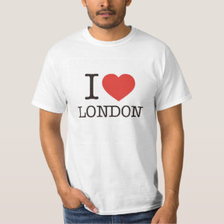 Jag älskar London - överträffa T-shirt