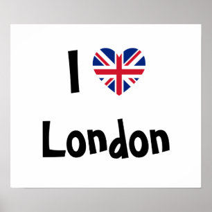 Jag älskar London Poster