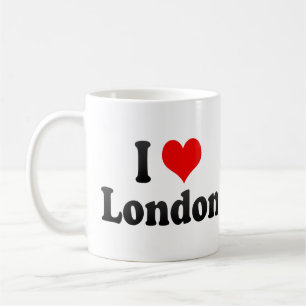 Jag älskar London, United Kingdom Kaffemugg