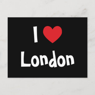 Jag älskar London Vykort