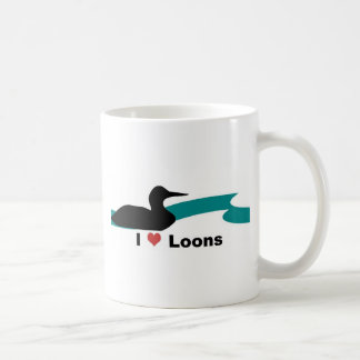 Jag älskar Loons Kaffemugg