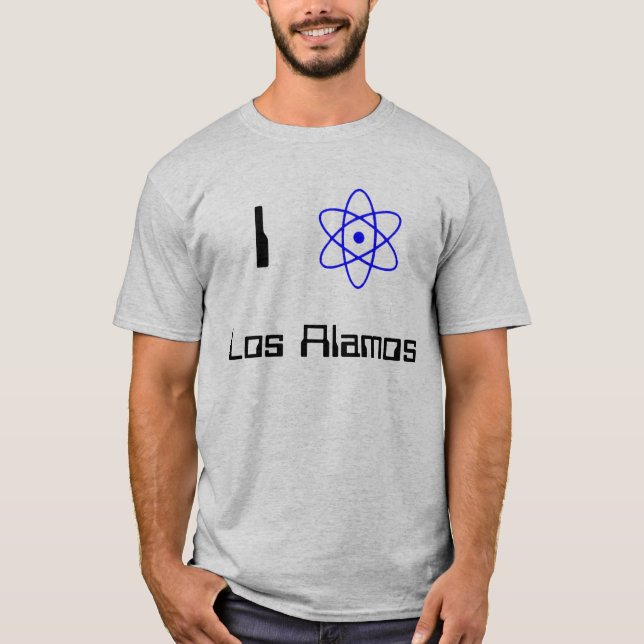 Jag älskar Los Alamos Tee (Framsida)