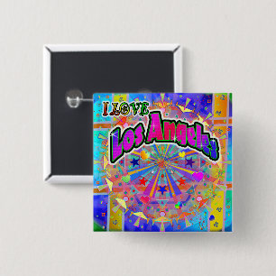 JAG ÄLSKAR Los Angeles Cosmic Unity Knapp