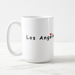 Jag älskar Los Angeles Kaffemugg