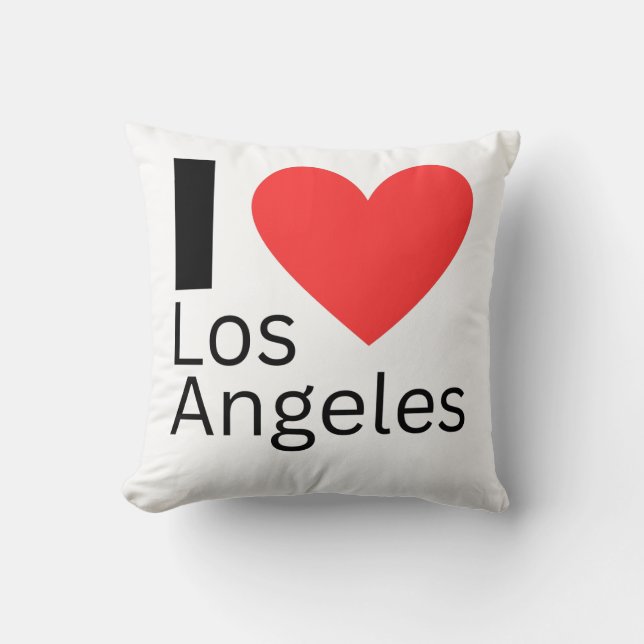 Jag älskar Los Angeles Kudde (Framsida)