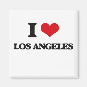 Jag älskar Los Angeles Magnet