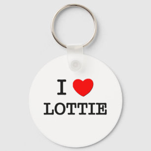 Jag älskar Lottie Nyckelring