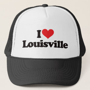 Jag älskar Louisville Truckerkeps
