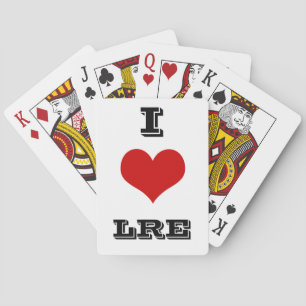 Jag älskar LRE-kort Casinokort