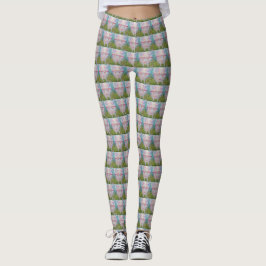 Jag älskar Lucy damasker Leggings