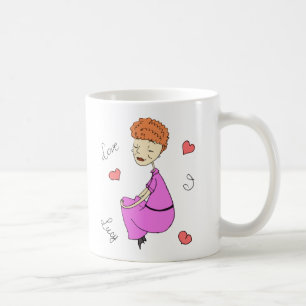 Jag älskar Lucy Kaffemugg