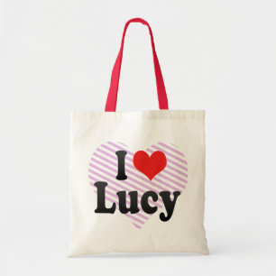 Jag älskar Lucy Tygkasse