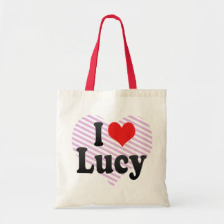 Jag älskar Lucy Tygkasse