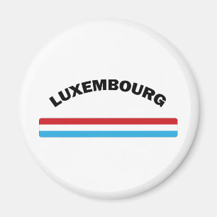 Jag älskar Luxembourg Magnet