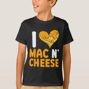 Jag älskar Mac N' Cheese Rolig Mac Och Ost T Shirt