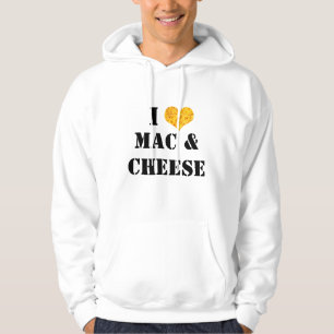 Jag älskar Mac- & osthoodien Munkjacka
