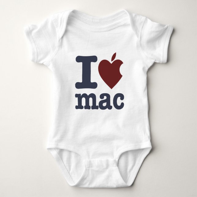 Jag älskar Mac Tee (Framsida)