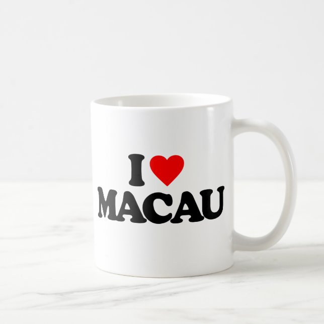 JAG ÄLSKAR MACAO KAFFEMUGG (Höger)