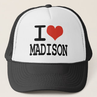 Jag älskar Madison Truckerkeps