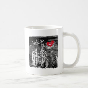 Jag älskar Madrid Kaffemugg