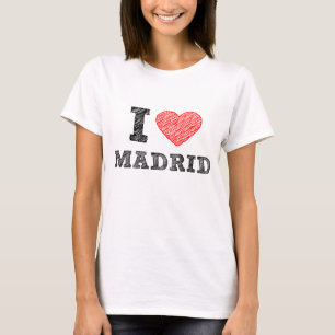 Jag älskar Madrid T Shirt
