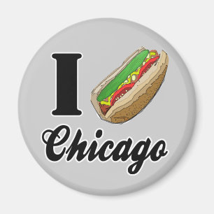 Jag älskar magneten för det Chicago Magnet