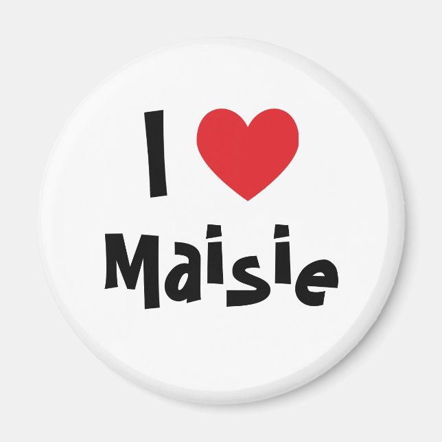 Jag älskar Maisie Magnet (Framsidan)