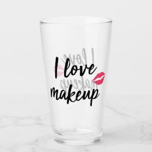Jag älskar Makeup Glaskopp