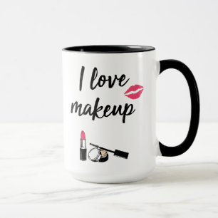 Jag älskar Makeup Mugg