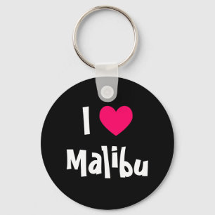 Jag älskar Malibu Nyckelring